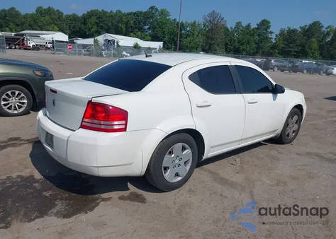2008 Dodge Avenger Se from USA, damaged, VIN 1B3LC46KX8N129397